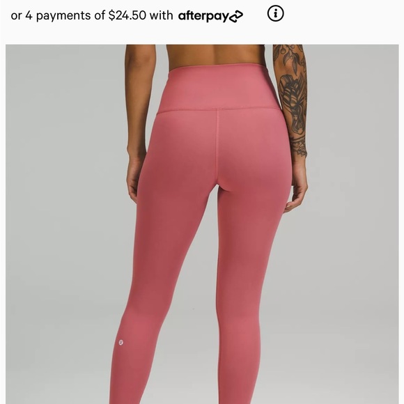 Wunder Train High-Rise Tight 25” (worn once!) - Picture 2 of 5